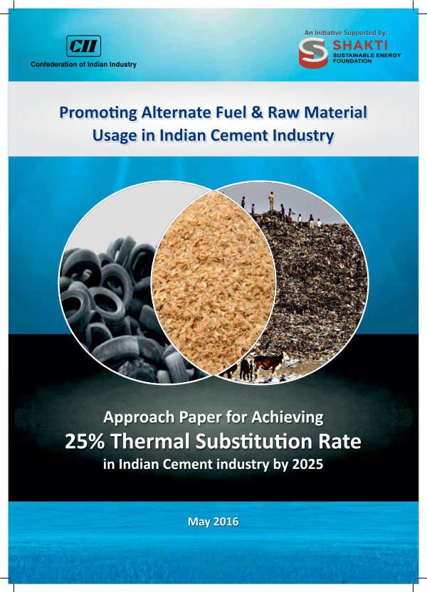 Promoting Alternate Fuel & Raw Material Usage in Indian Cement Industry cover