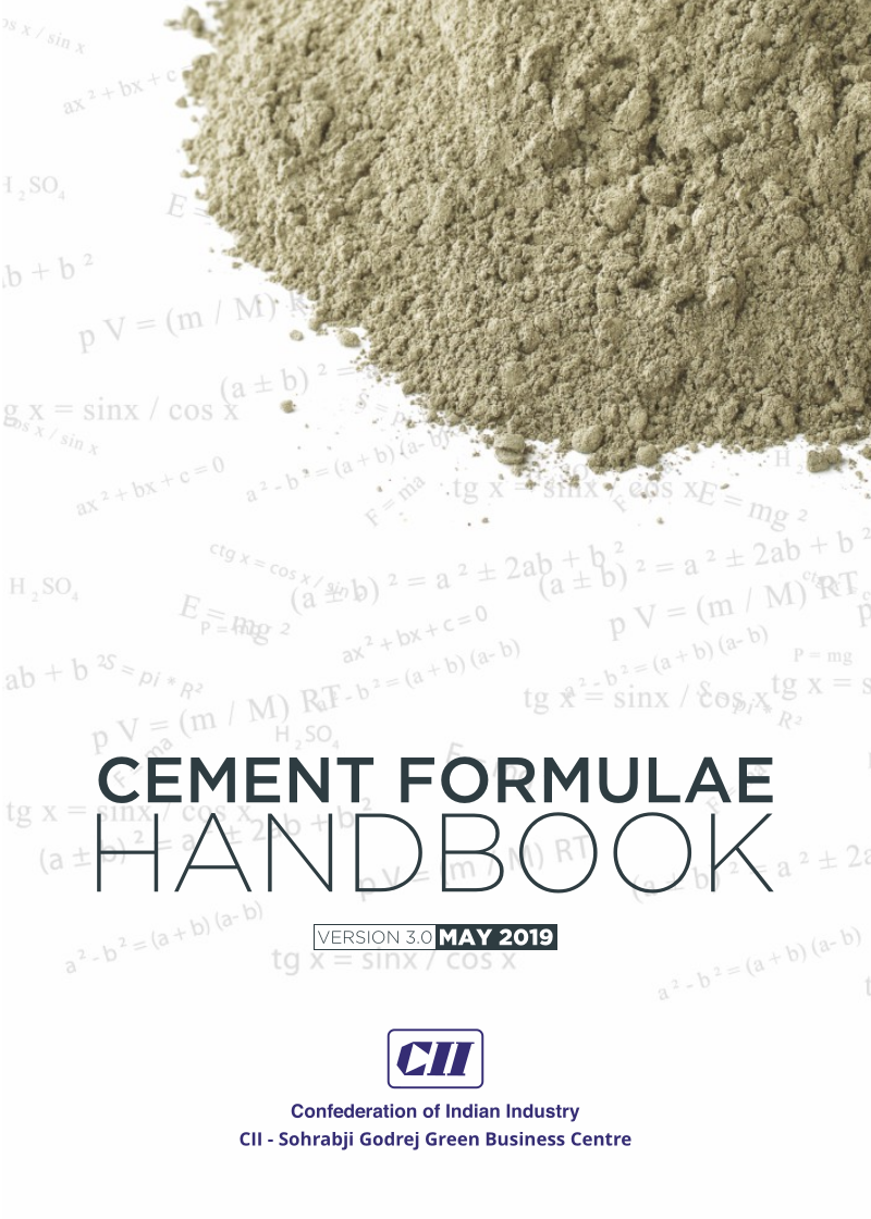 CEMENT FORMULAE HANDBOOK cover