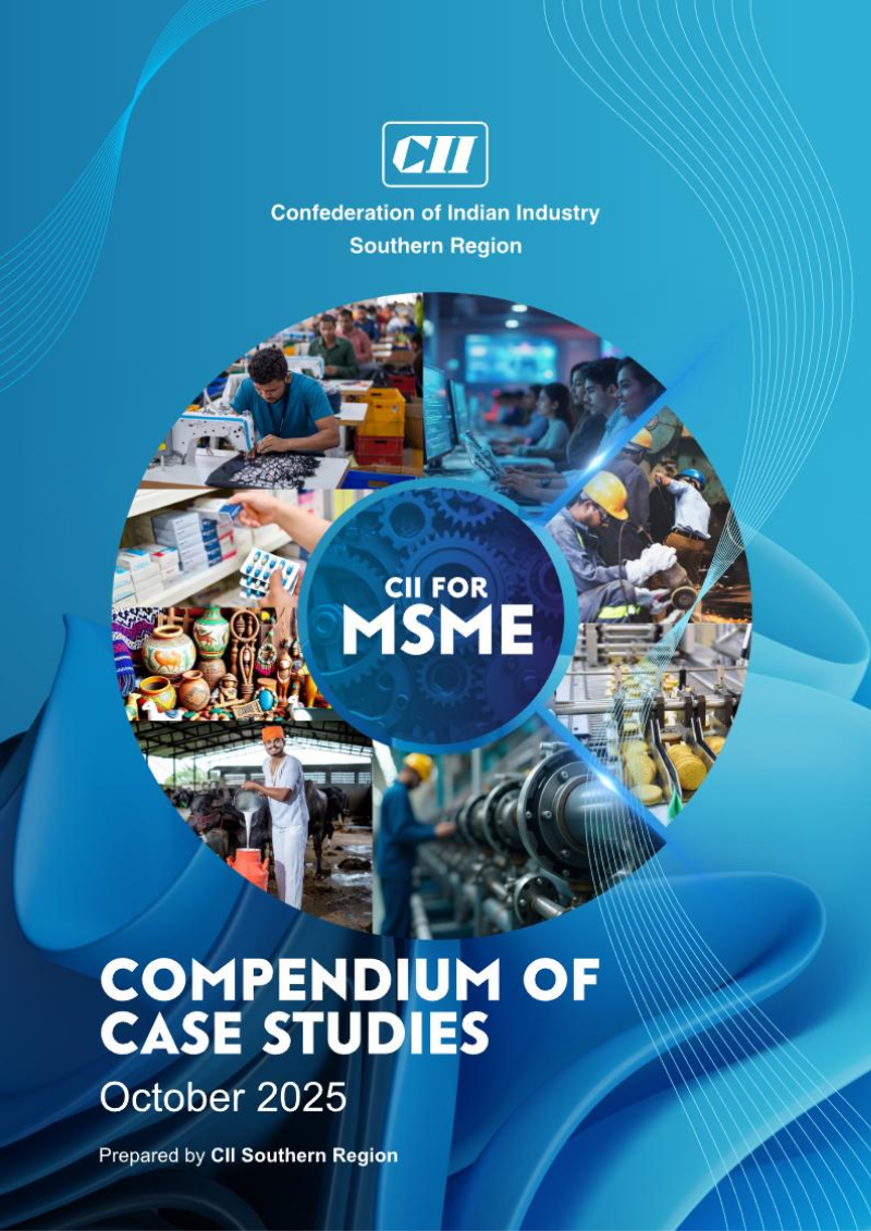 CII For MSME: Compendium of Case Studies cover